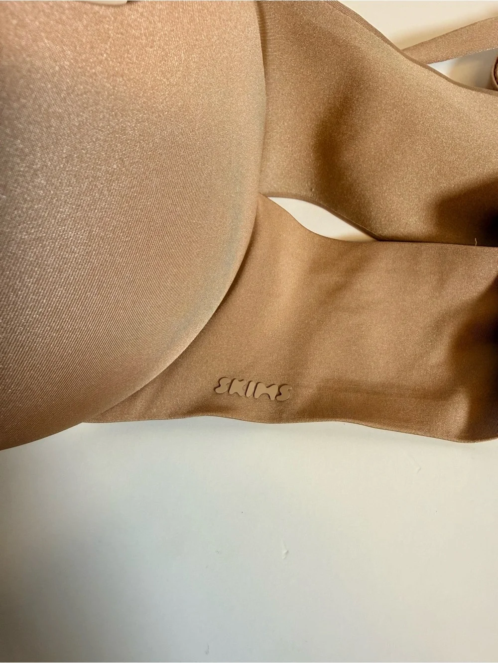 SKIMS Underwire Padded Push Up Bra Tan Size 36B